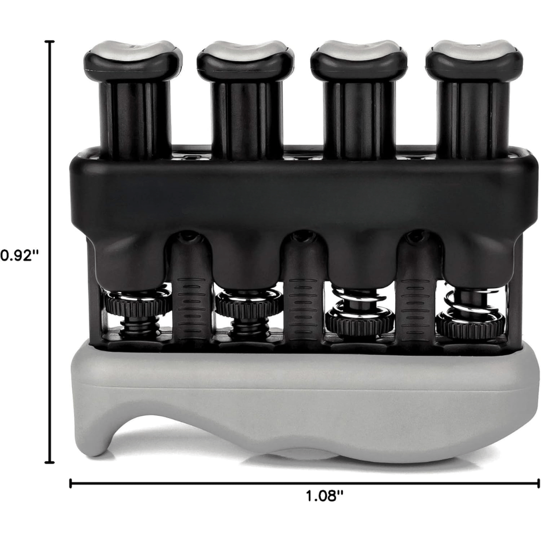 Lisslune | Gripmaster Hand and Finger Trainer – Adjustable Resistance – Strengthen Grip, Dexterity & Finger Independence – Ideal for Athletes & Musicians