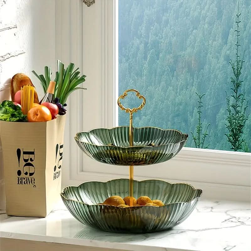 Lisslune | 3-Tier Modern Fruit Bowl Organizer