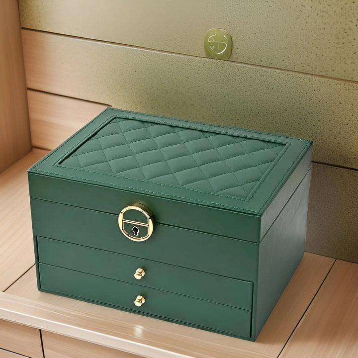 Lisslune | EleganceBox Luxury Jewelry Box – Multiple Storage Box for Jewelry