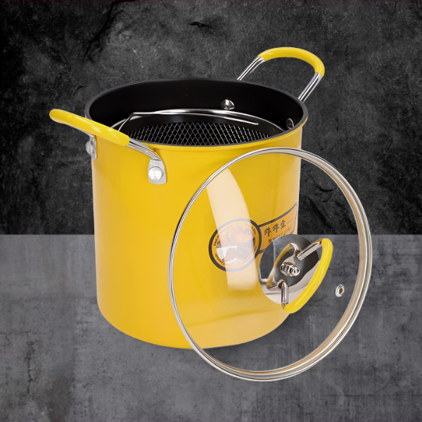 Lisslune | Mini Oil Filter Deep Fryer Pot
