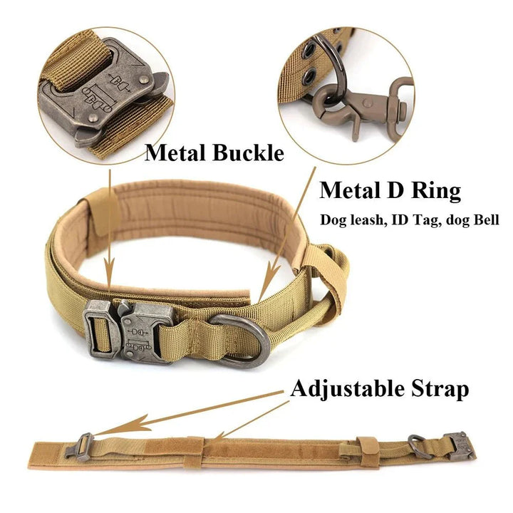 Lisslune | Guardian K9 – Adjustable Dog Training Harness with Control Handle