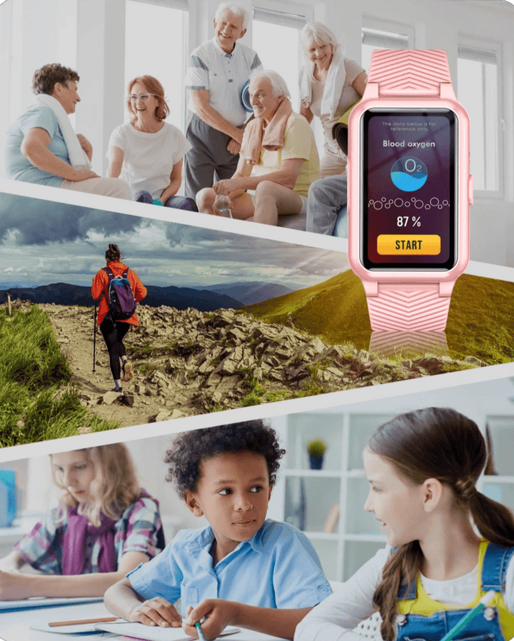 Lisslune | GUARDTIME – Senior Smartwatch with Real-Time GPS & Emergency Support