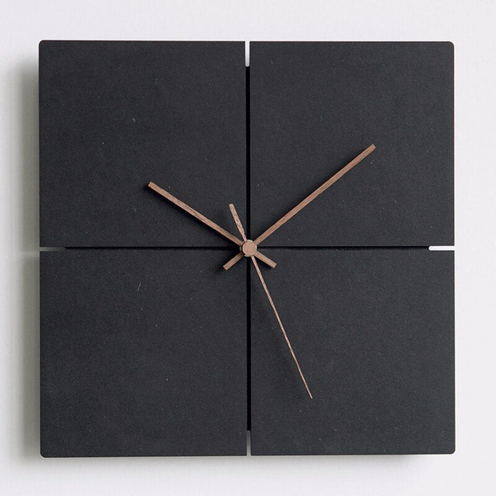 Lisslune | GeoTime – Modern round and square wall clock with unique design