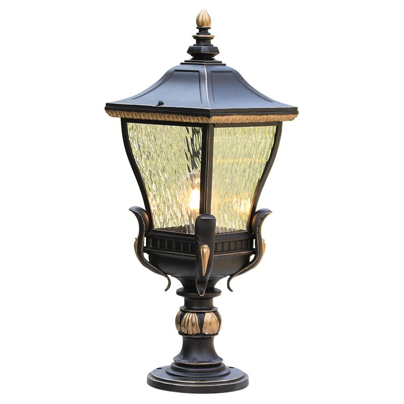 Lisslune | LumaLux Solar Outdoor Lantern | Weatherproof | Solar Powered | Garden Lighting for Terrace and Entry Area
