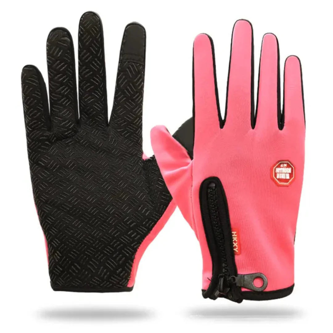 Lisslune | Warm Waterproof Gloves: Thermal Gloves with Touch Screen | Biking, Golf, Raynaud's, and Winter Sports