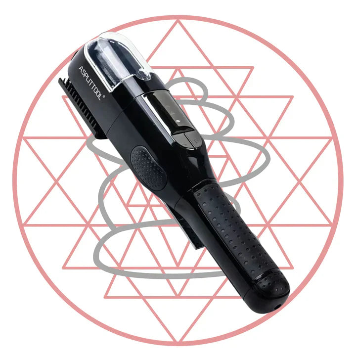 Lisslune | Brillanzia Hair Care | Split Ender | Split End Trimmer | Healthy and Well-Groomed Hair | Wireless Use