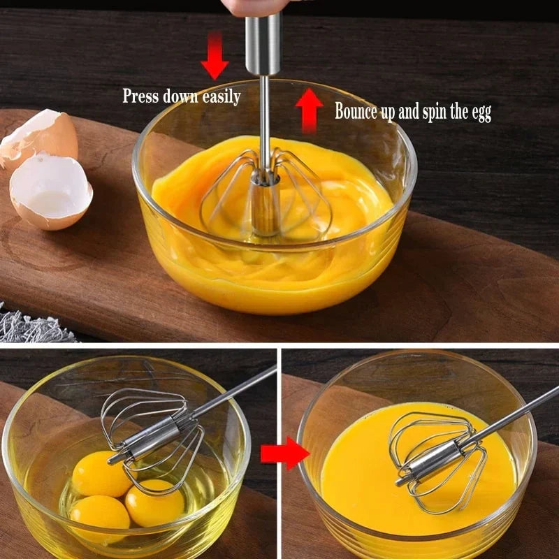 Lisslune | Half-automatic Egg Whisk - TwistWhisk