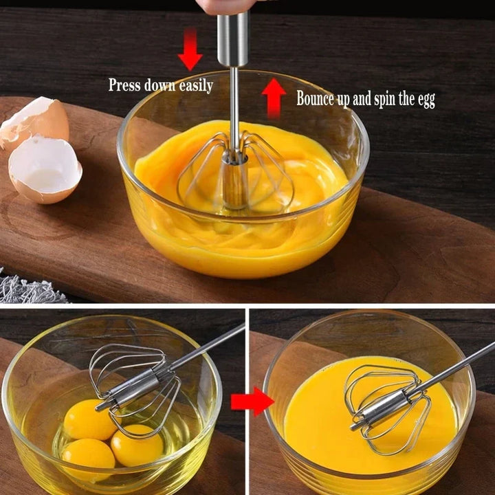 Lisslune | Half-automatic Egg Whisk - TwistWhisk