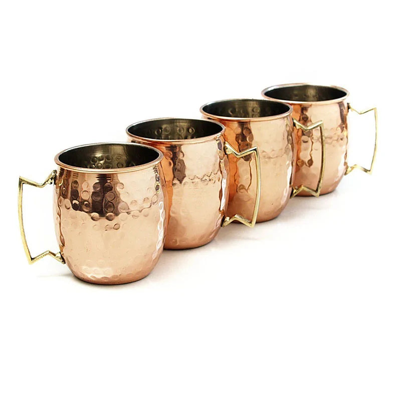 Lisslune | Hammered Copper Mug Set - ChillCopper