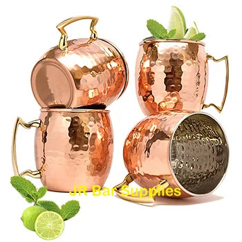 Lisslune | Hammered Copper Mug Set - ChillCopper
