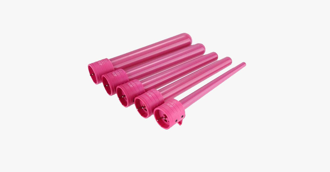 Lisslune | Achieve the salon look with the curling iron set and the heat-resistant glove