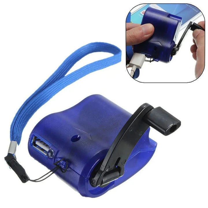 Lisslune | HandCrank Charge – Portable USB Emergency Charger for Outdoor Survival