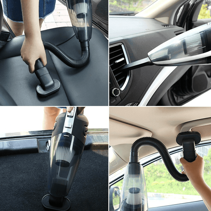 Lisslune | Handheld Cordless Vacuum Cleaner for Car Desk Mini Hoover Small Powerful Halford Miniature Handheld Vacuum