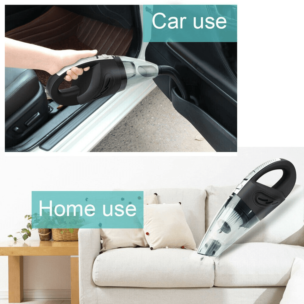 Lisslune | Handheld Cordless Vacuum Cleaner for Car Desk Mini Hoover Small Powerful Halford Miniature Handheld Vacuum