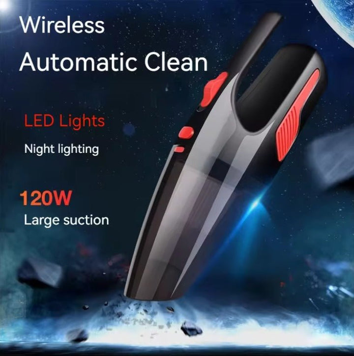 Lisslune | Cordless Handheld Vacuum Cleaner | Rechargeable & Lightweight Cleaner for Car
