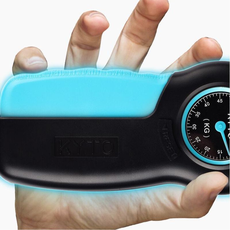 Lisslune | GripStrength ProMeter – Hand trainer with Digital Force Meter for Grip and Forearm Training