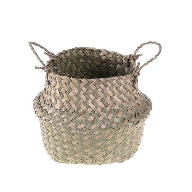 Lisslune | Sustainable Bamboo Fiber Baskets: Elegant Organization for Modern Living