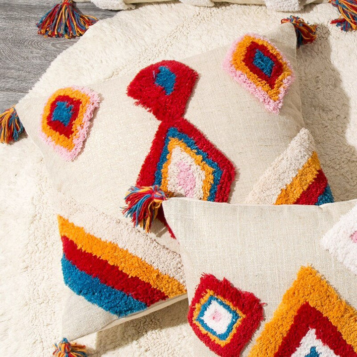 Lisslune | Handcrafted Moroccan Boho Style Cushion Cover