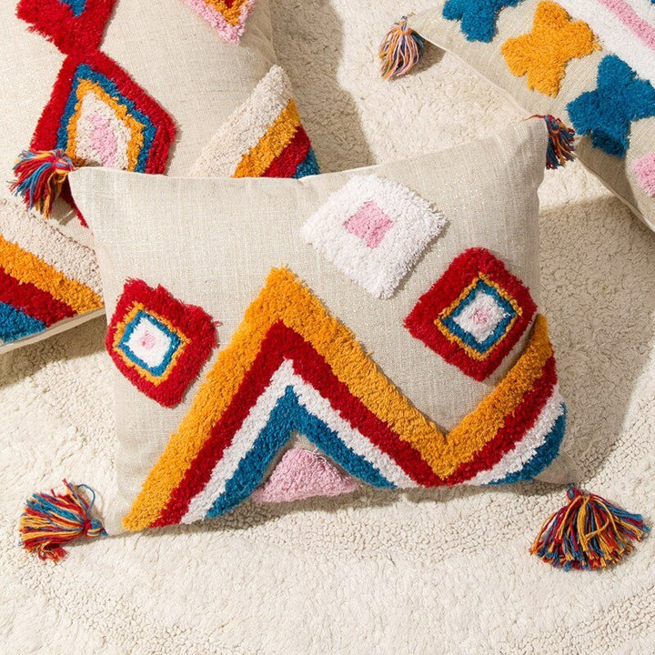 Lisslune | Handcrafted Moroccan Boho Style Cushion Cover