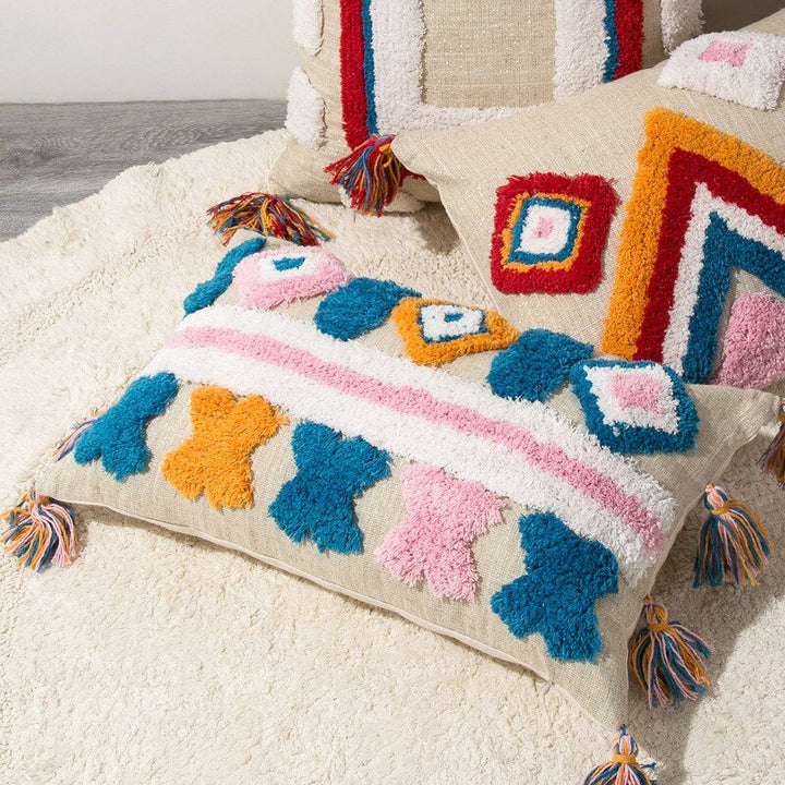 Lisslune | Handcrafted Moroccan Boho Style Cushion Cover