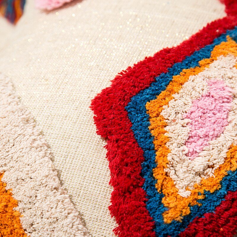 Lisslune | Handcrafted Moroccan Boho Style Cushion Cover