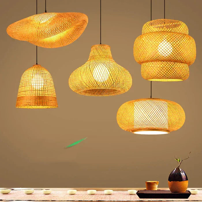 Lisslune | Handmade Rattan Pendant Lamp - RayaLicht