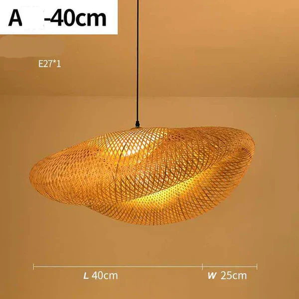Lisslune | Handmade Rattan Pendant Lamp - RayaLicht