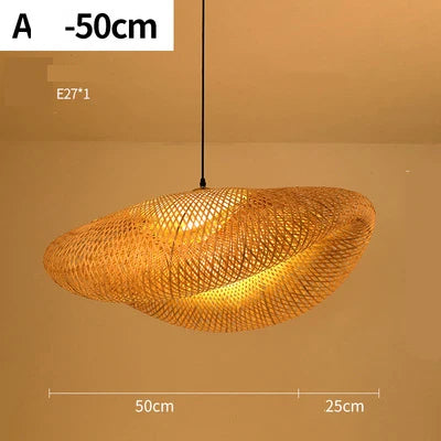 Lisslune | Handmade Rattan Pendant Lamp - RayaLicht