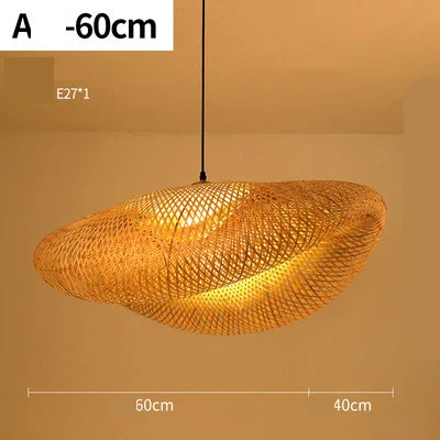 Lisslune | Handmade Rattan Pendant Lamp - RayaLicht