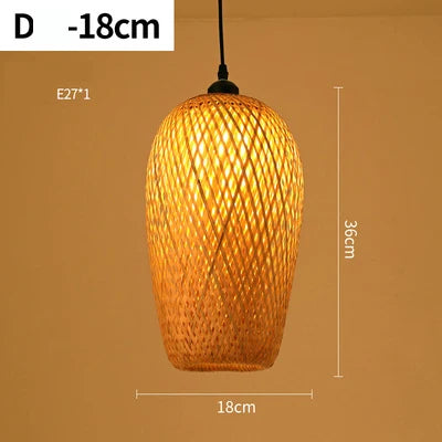 Lisslune | Handmade Rattan Pendant Lamp - RayaLicht