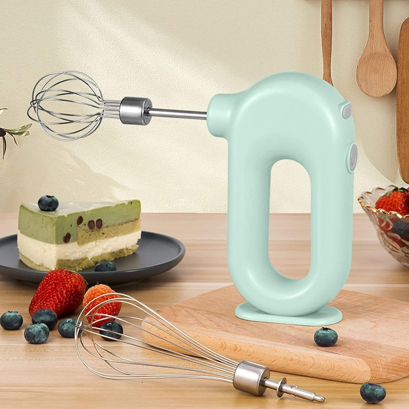 Lisslune | Portable 4-Speed Cordless Hand Mixer
