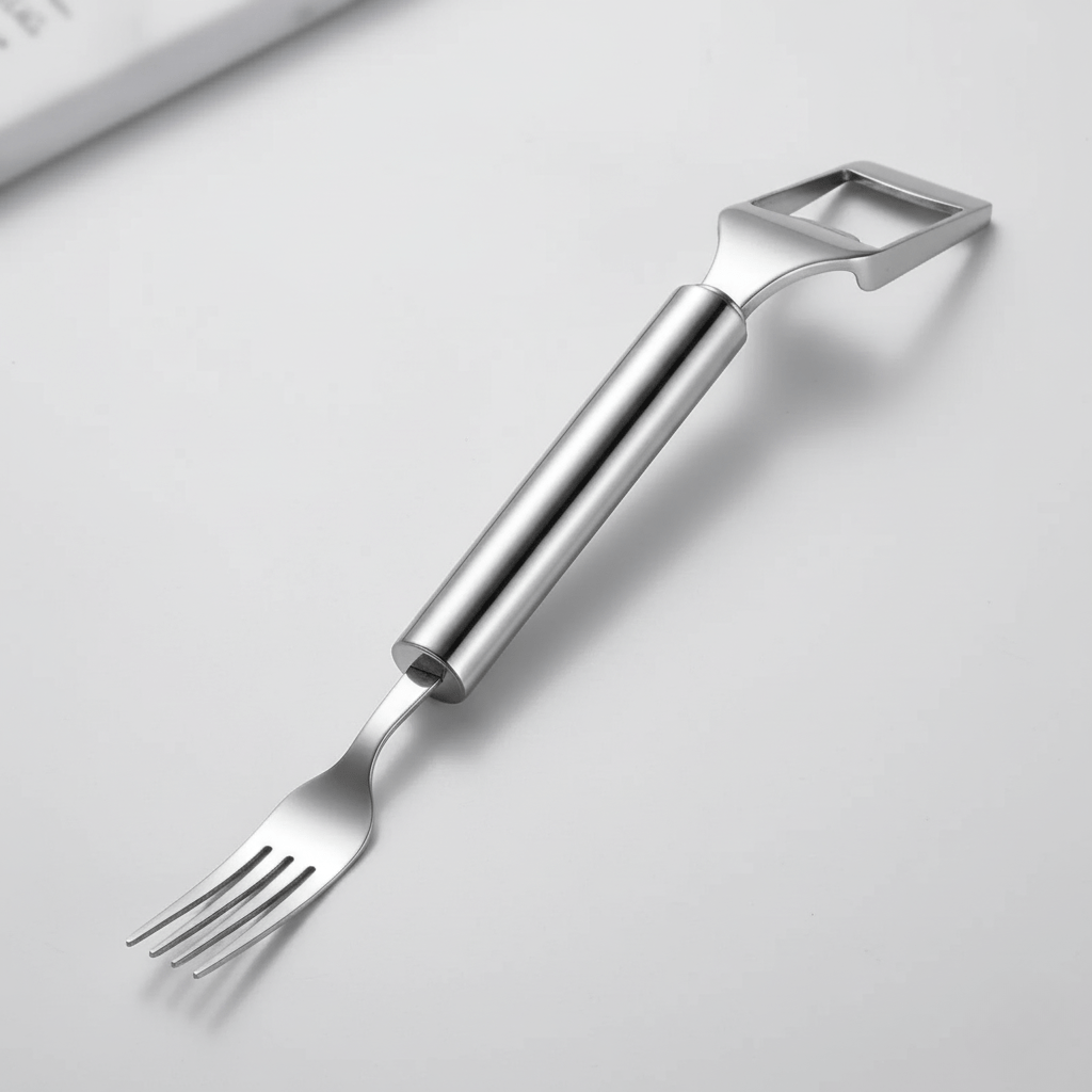 Lisslune | HandyFruit Pro – Dual Blade & Fork for Effortless Fruit Preparation