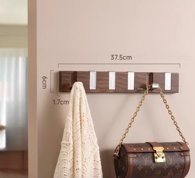 Lisslune | Pull & Hang Minimalist Wooden Wall Hanger