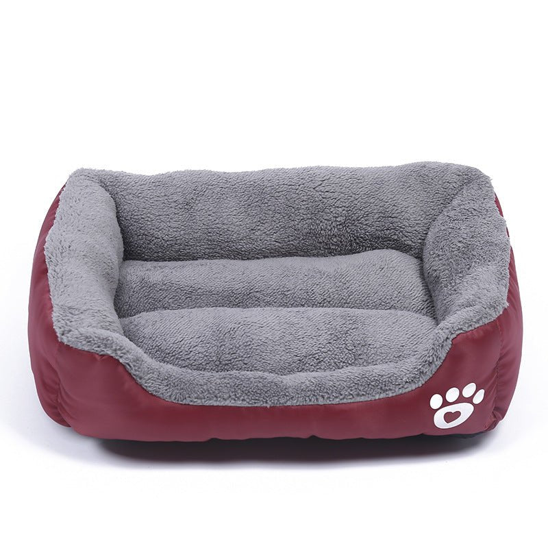 Lisslune | NAPPYNEST – Luxurious Cotton Dog Bed for Deep, Stress-Free Sleep