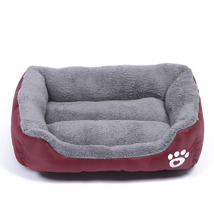 Lisslune | NAPPYNEST – Luxurious Cotton Dog Bed for Deep, Stress-Free Sleep