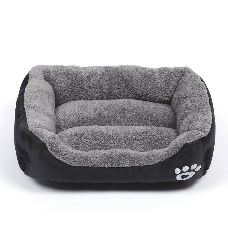 Lisslune | NAPPYNEST – Luxurious Cotton Dog Bed for Deep, Stress-Free Sleep