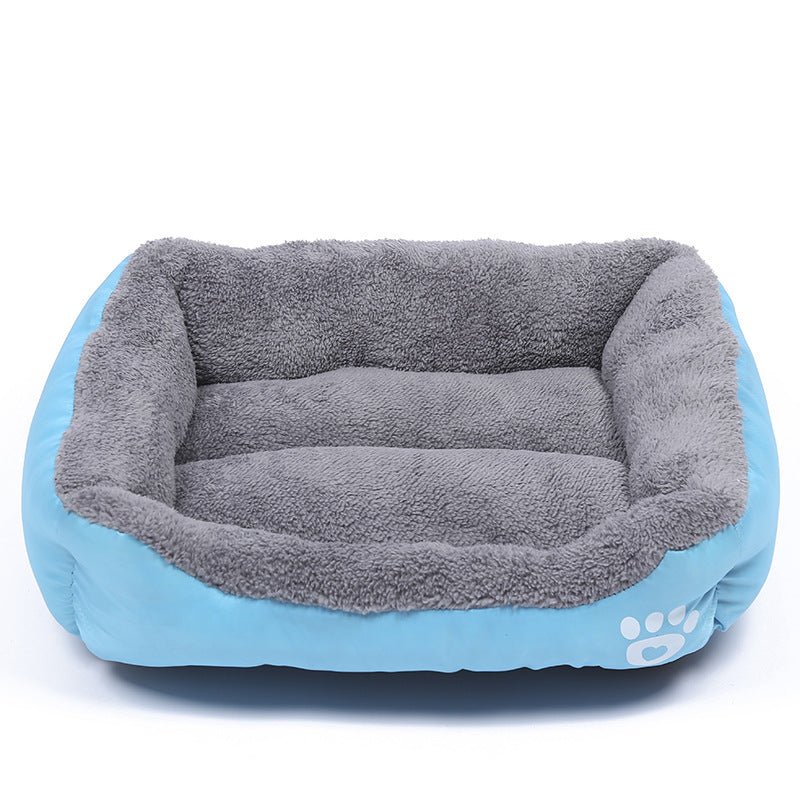 Lisslune | NAPPYNEST – Luxurious Cotton Dog Bed for Deep, Stress-Free Sleep