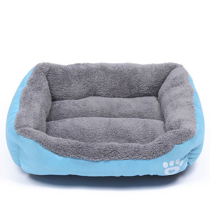 Lisslune | NAPPYNEST – Luxurious Cotton Dog Bed for Deep, Stress-Free Sleep