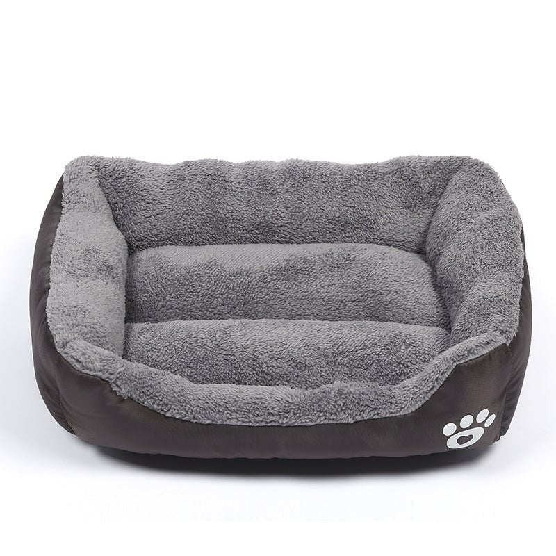 Lisslune | NAPPYNEST – Luxurious Cotton Dog Bed for Deep, Stress-Free Sleep