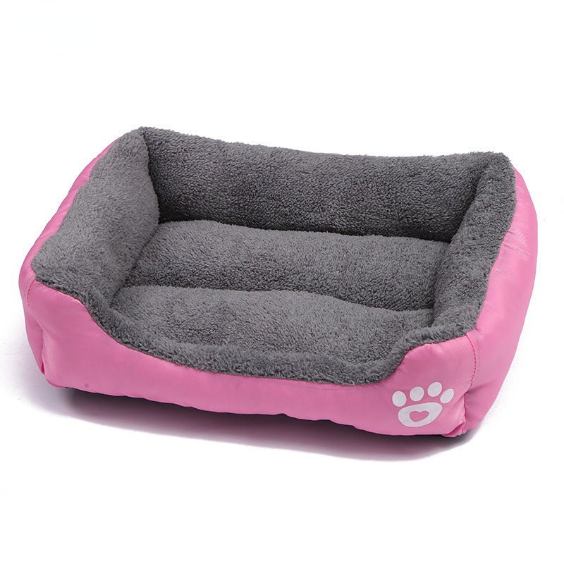 Lisslune | NAPPYNEST – Luxurious Cotton Dog Bed for Deep, Stress-Free Sleep