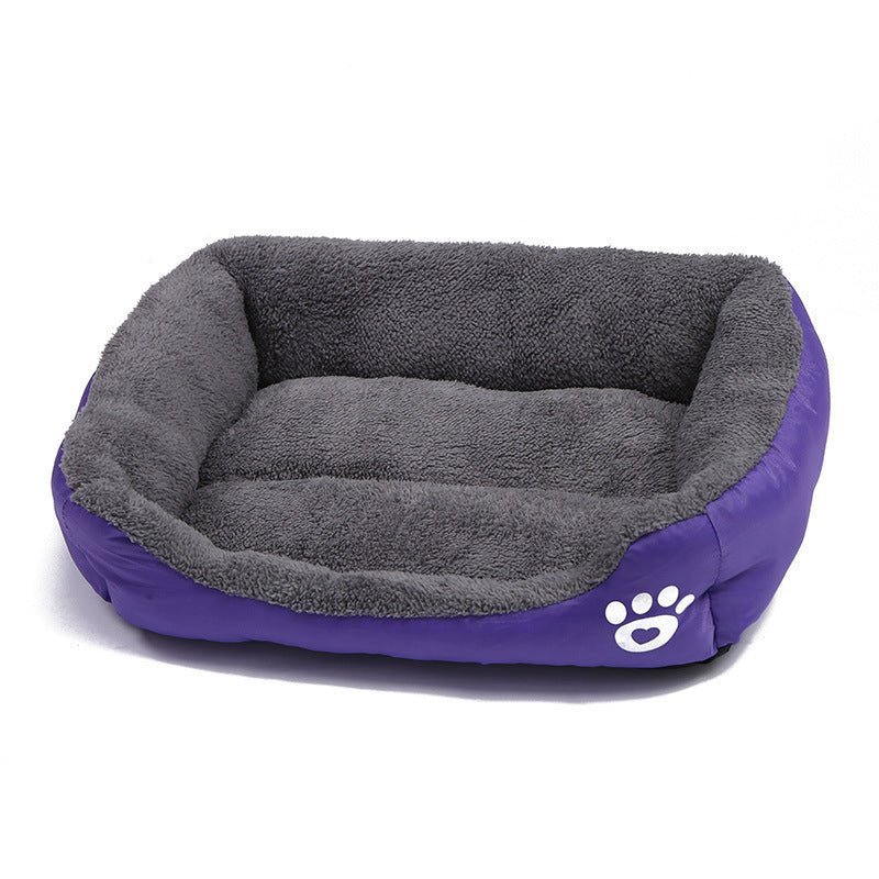 Lisslune | NAPPYNEST – Luxurious Cotton Dog Bed for Deep, Stress-Free Sleep