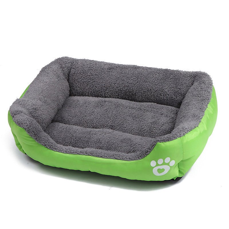 Lisslune | NAPPYNEST – Luxurious Cotton Dog Bed for Deep, Stress-Free Sleep