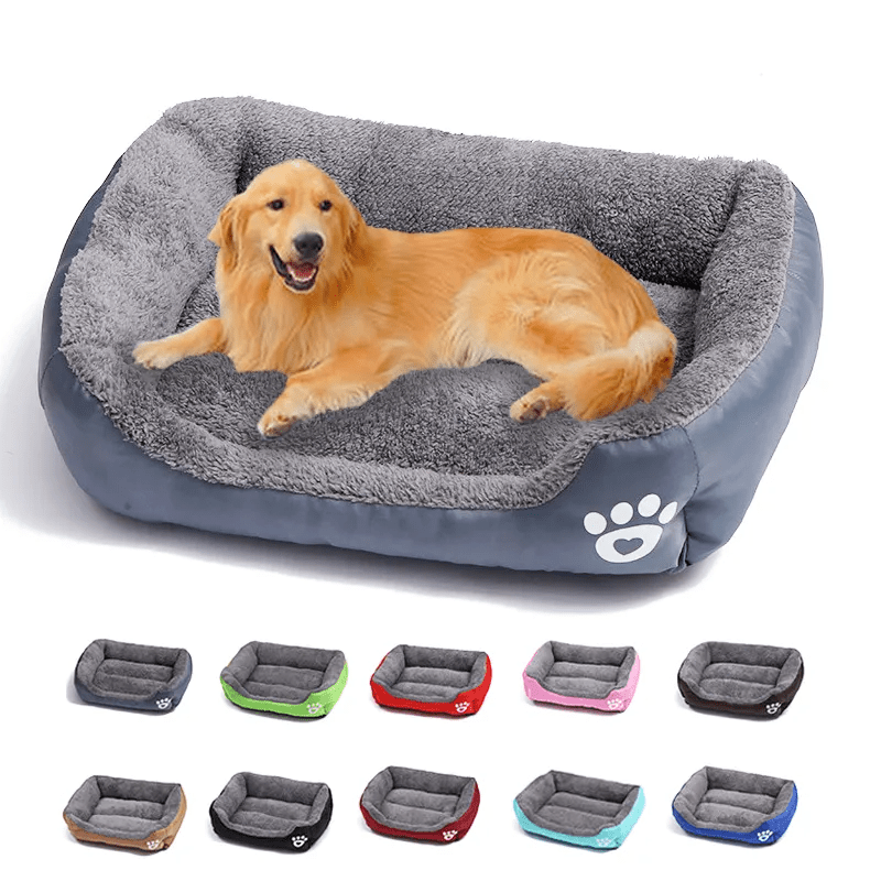 Lisslune | NAPPYNEST – Luxurious Cotton Dog Bed for Deep, Stress-Free Sleep