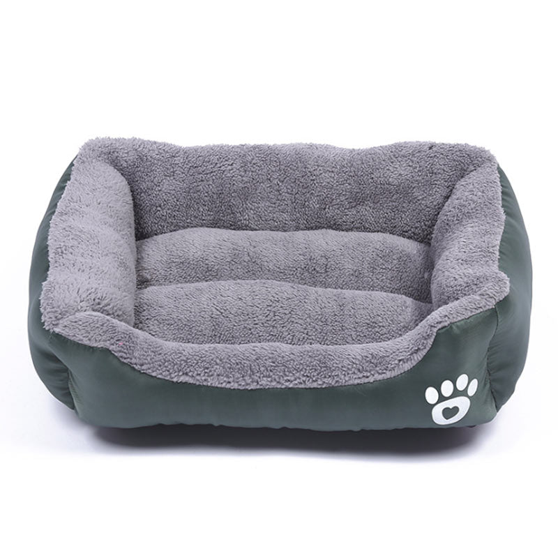 Lisslune | NAPPYNEST – Luxurious Cotton Dog Bed for Deep, Stress-Free Sleep