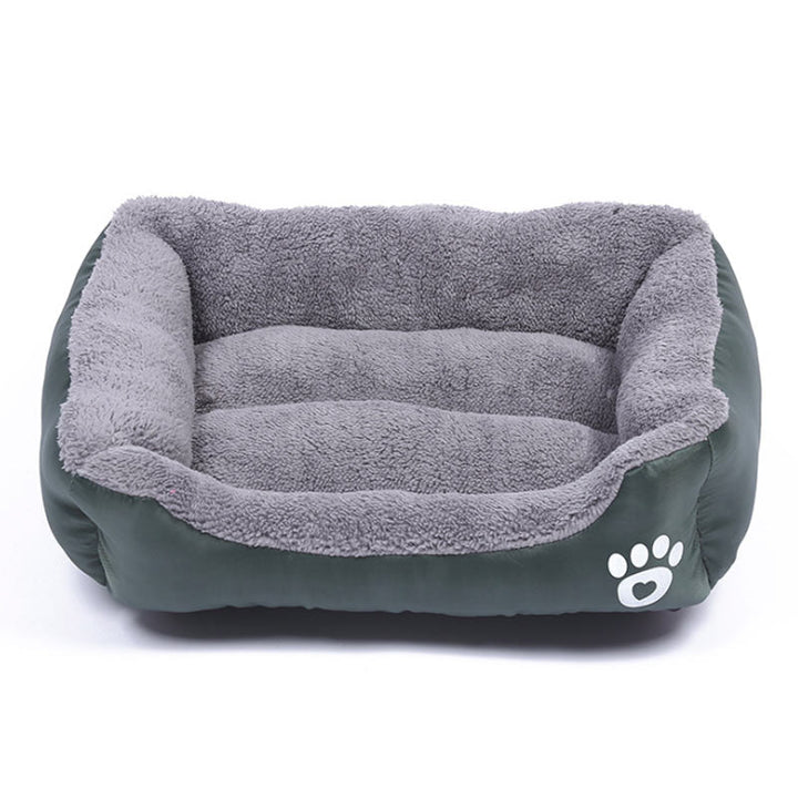 Lisslune | NAPPYNEST – Luxurious Cotton Dog Bed for Deep, Stress-Free Sleep
