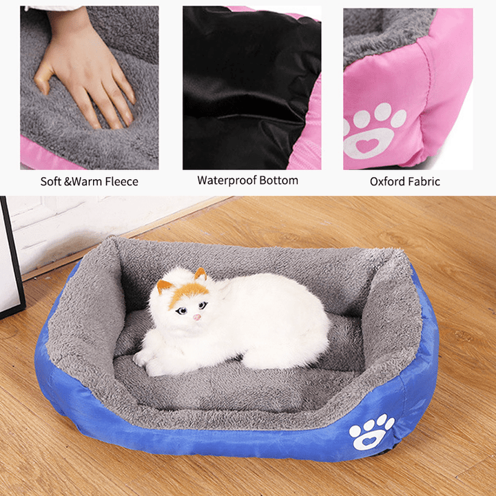 Lisslune | NAPPYNEST – Luxurious Cotton Dog Bed for Deep, Stress-Free Sleep