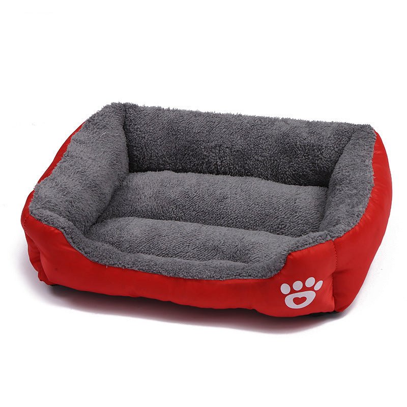 Lisslune | NAPPYNEST – Luxurious Cotton Dog Bed for Deep, Stress-Free Sleep