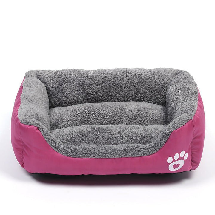 Lisslune | NAPPYNEST – Luxurious Cotton Dog Bed for Deep, Stress-Free Sleep