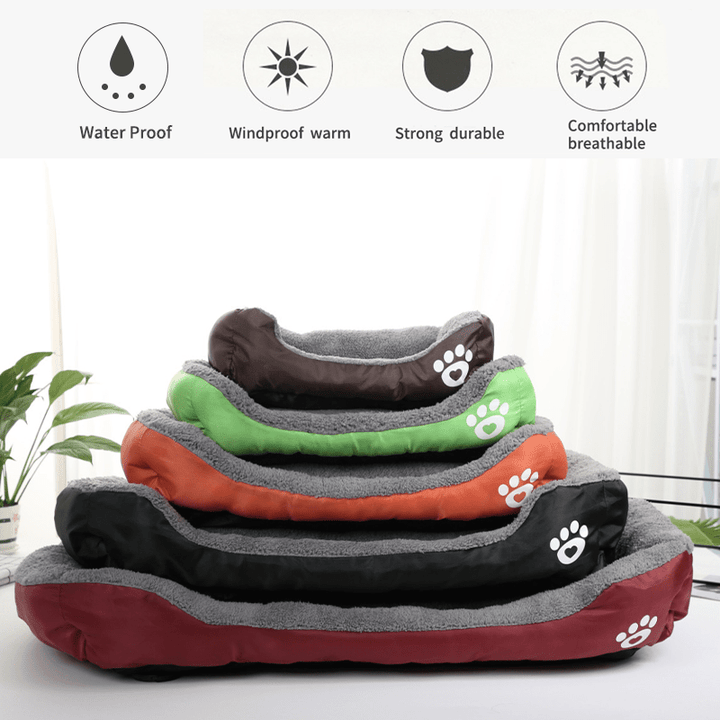 Lisslune | NAPPYNEST – Luxurious Cotton Dog Bed for Deep, Stress-Free Sleep