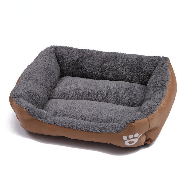 Lisslune | NAPPYNEST – Luxurious Cotton Dog Bed for Deep, Stress-Free Sleep